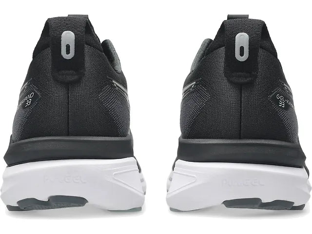 ASICS Men's GEL-KAYANO 33 - BLACK/WHITE