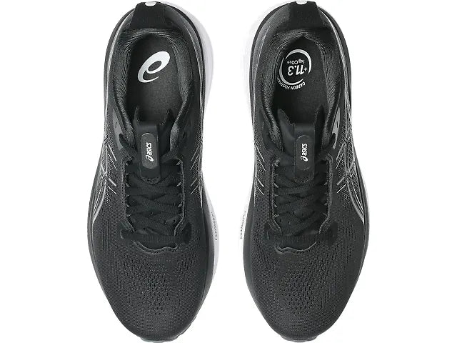 ASICS Men's GEL-KAYANO 33 - BLACK/WHITE