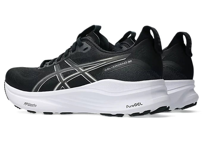 Womens ASICS Gel Kayano 32 Wide-Black/White