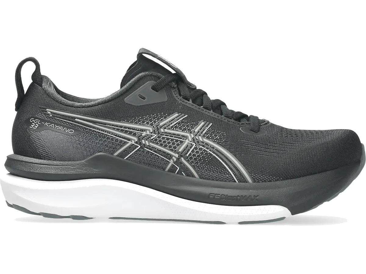 ASICS Women's GEL-KAYANO 33 - BLACK/WHITE
