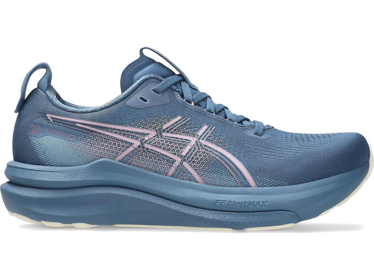 ASICS Women's GEL-KAYANO 33 - GRAND SHARK/TARO PURPLE