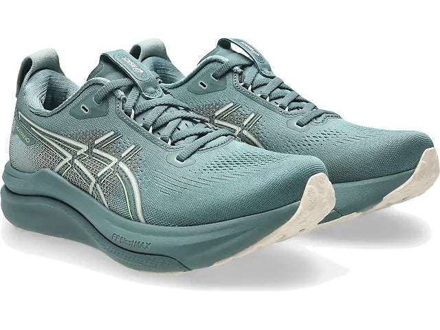 ASICS Women's GEL-KAYANO 33 - FOGGY TEAL/ROSE DUST