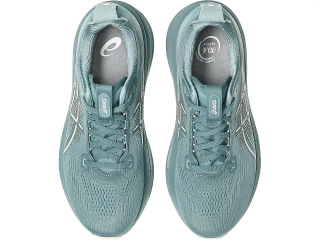 ASICS Women's GEL-KAYANO 33 - FOGGY TEAL/ROSE DUST