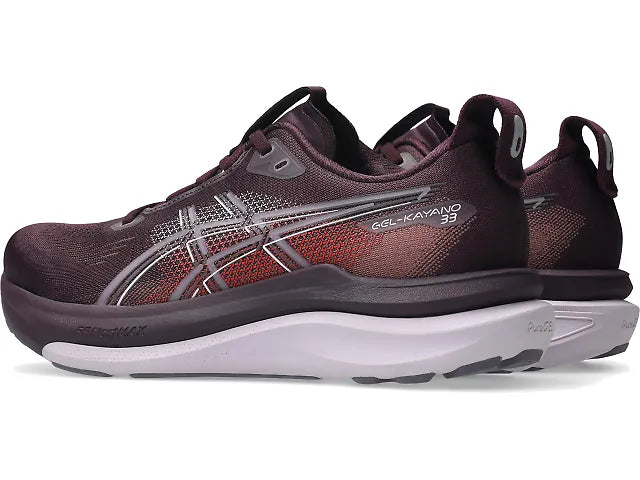 ASICS Women's GEL-KAYANO 33 - DARK AUBERGINE/DAHLIA