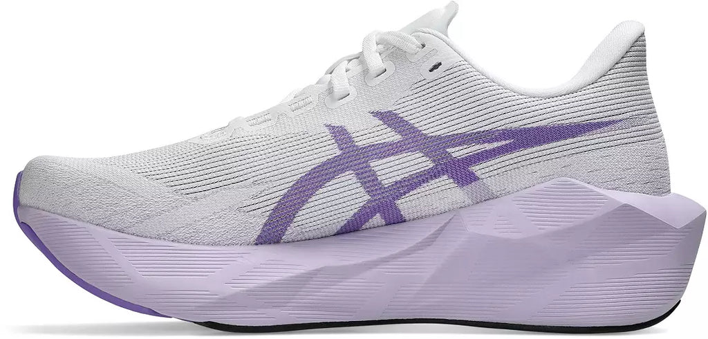 ASICS Women's NOVABLAST 6 WIDE - WHITE/MURASAKI