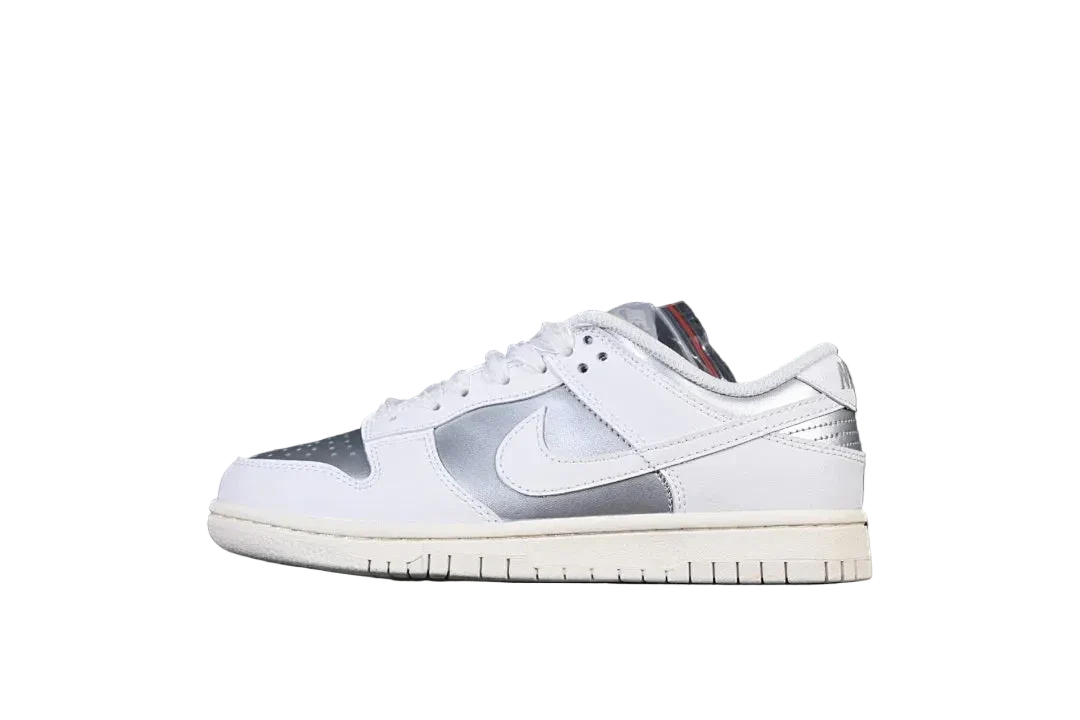 Nike SB Dunk Low "White Metallic"