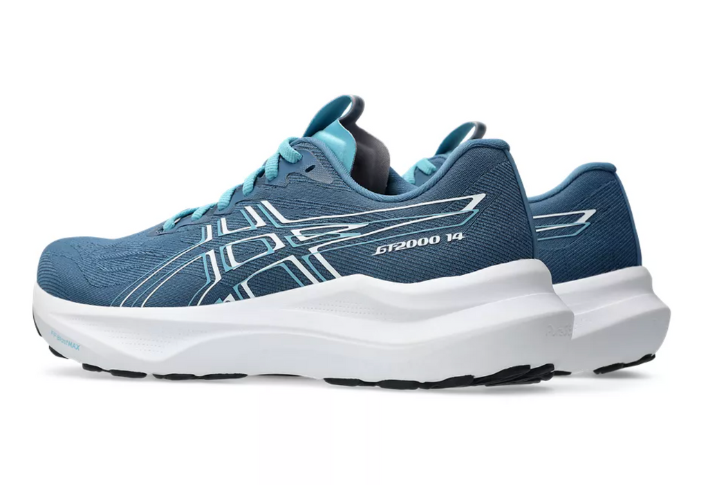 Womens ASICS GT-2000 14 Wide - Winter Sea/White